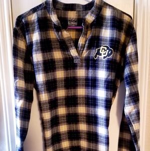 University of Colorado flannel shirt